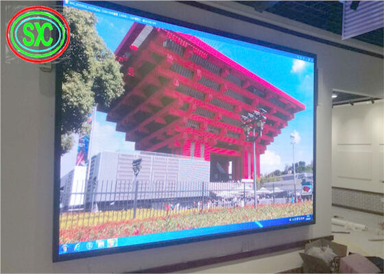 Full Color Stage LED Die-Cast Aluminum Screen Stage Backdrop 27777 điểm / mét vuông