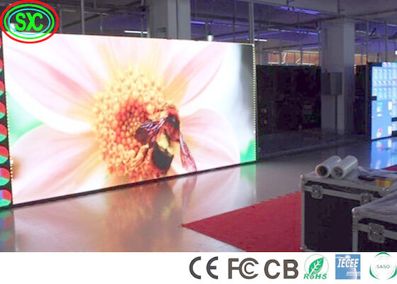 Tường video LED sân khấu 320x160mm 900W / Sqm 600cd cho các sự kiện trực tiếp