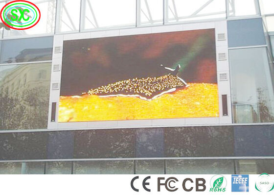 màn hình LED độ sáng cao ngoài trời màu đầy đủ P5 P6 P8 P10 màn hình LED với chứng chỉ CE ROHS FCC CB IECEE