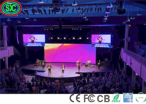 Trong nhà / ngoài trời LED Die-Cast màn hình nhôm P3, Hội nghị HD LED Video Wall