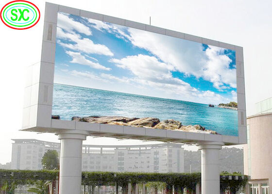 Thép ngoài trời chống nước Cabinet quảng cáo LED Displa SMD Full Color LED Panel quảng cáo màn hình LED