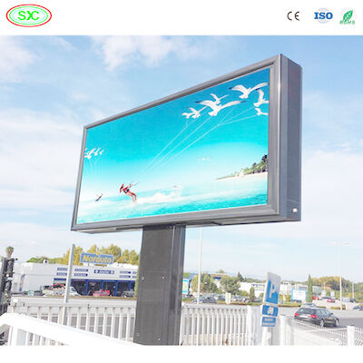 Toàn màu sân vận động lớn Tòa nhà ngoài trời cố định chống nước P10 bảng quảng cáo LED