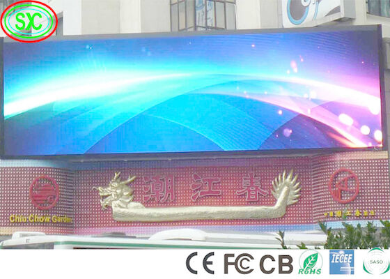 32 * 16 HD 10000 Dots/Sqm P10 Outdoor Led Billboard Epistar Chip dẫn màn hình hiển thị kỹ thuật số bảng diễn đàn dẫn màn hình