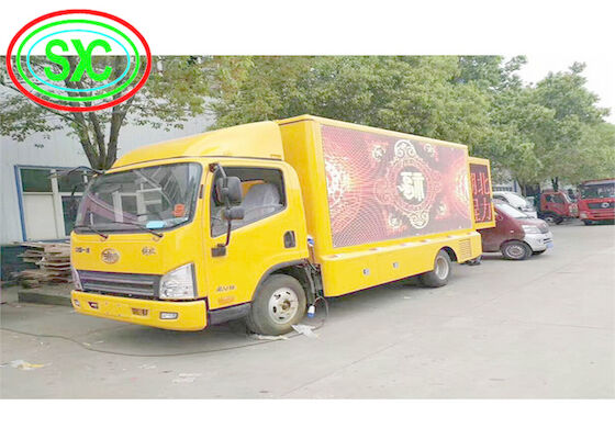 Sports Mobile Truck màn hình LED với 2727 kích thước đèn và 320 * 160mm kích thước module