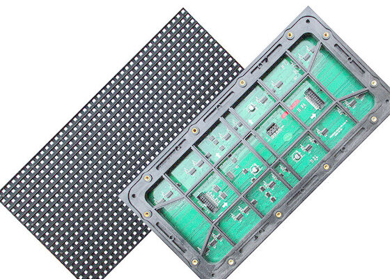 P6 Quảng cáo ngoài trời màn hình hiển thị LED đầy màu sắc SMD Độ sáng cao
