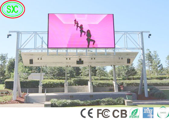 Màn hình LED đủ màu ngoài trời P8 Mô-đun Led 320 * 160mm Bảng quảng cáo Led tiết kiệm năng lượng