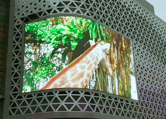 Màn hình LED ngoài trời P10, Khoảng cách điểm ảnh 10mm, Chống nước IP65