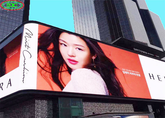 Màn hình quảng cáo LED ngoài trời P10, khoảng cách điểm ảnh 10mm, chống nước IP65