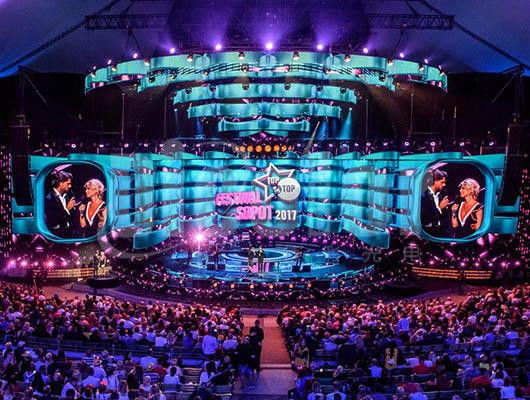 P3.91 500x500mm IP65 Màn hình LED chống nước 5000cd/m2 Độ sáng