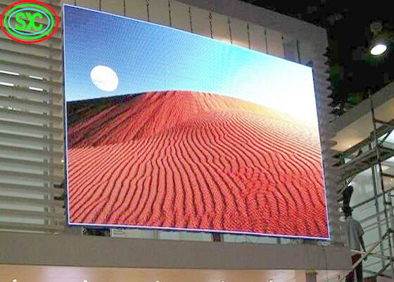 SMD2121 P4 Indoor HD Video Led Module Screen, Thung xuôi nhôm Case LED Display