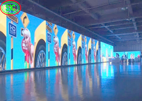 SMD2121 P4 Indoor HD Video Led Module Screen, Thung xuôi nhôm Case LED Display