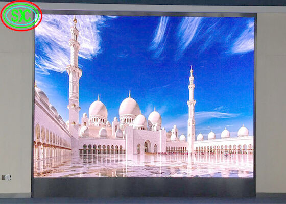 SMD P3.91 P4.81 Indoor Led Video Wall Background 500 * 1000mm Cabinets màn hình LED sân khấu