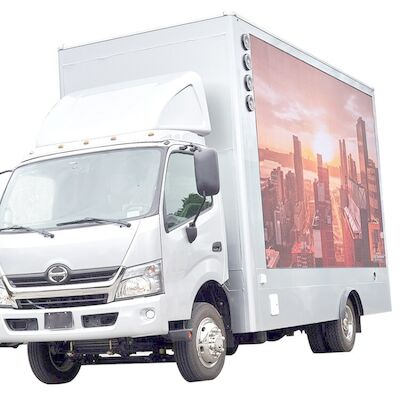 P10 Xe quảng cáo Đi du lịch Điện thoại ngoài trời chống nước LED Video tường Điện ảnh xe hơi