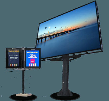 Màn hình quảng cáo LED ngoài trời P10 10 mm Pixel Pitch IP65 Độ sáng cao chống nước