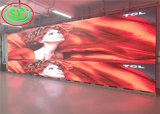 Cửa hàng quần áo P2.5 Poster Mirror Indoor Full Color LED 192mm X 192mm màn hình LED đầy màu