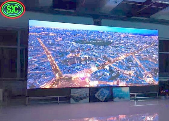 1300cd/m2 P2.6 Nội thất thuê màn hình sân khấu SMD2121 màn hình LED 500x500mn cho sân khấu