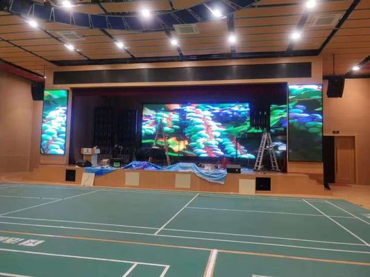 P4 Indoor Outdoor Stage Full Color LED Display 4mm Pixel Pitch 600W Lượng