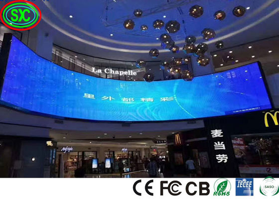 Giá tốt Indoor 1100cd/M2 P3.91 Curved Stage LED Screen 240W/M2 màn hình nền sân khấu dẫn trực tuyến