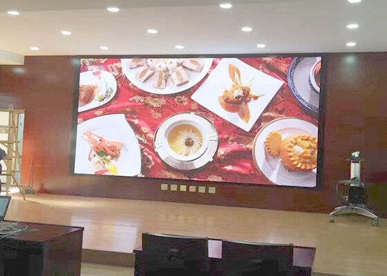 Màn hình LED đầy màu trong nhà Màn hình HD P3 Thiết lập cố định Bức tường video LED