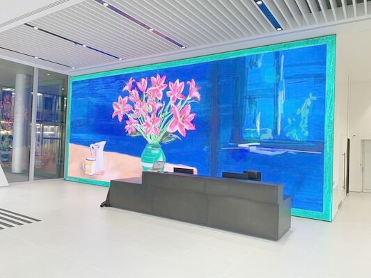 Màn hình LED đầy màu trong nhà Màn hình HD P3 Thiết lập cố định Bức tường video LED