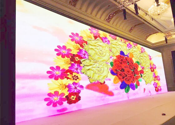 Màn hình LED đầy màu trong nhà Màn hình HD P3 Thiết lập cố định Bức tường video LED