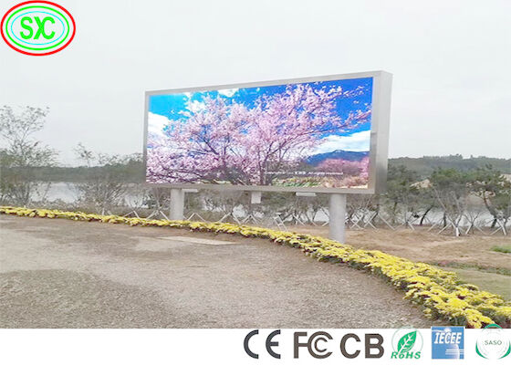 Vật liệu tấm nhôm hoặc sắt đúc đập cho màn hình LED quảng cáo bền