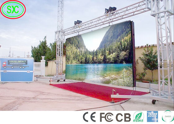 SMD3535 Full Color P8 LED Display 8000cd LED Billboard Bảo hành 3 năm
