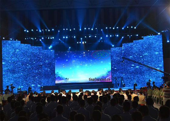 Fine Pitch P2 Tường video LED đủ màu trong nhà 2mm Pixel Pitch 250000 Pixels/M²