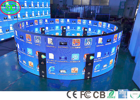 360° Bên ngoài Full Color Column Sphere LED Display Màn hình xây dựng Billboard