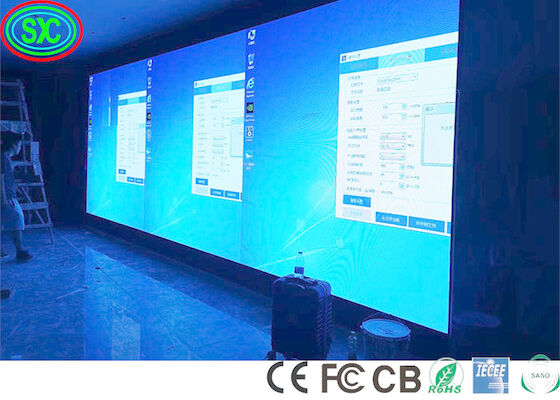 RS485 P2 P3 P4 SMD2121 Quảng cáo LED Video Wall IECEE màn hình hiển thị LED đầy màu LED led video wall
