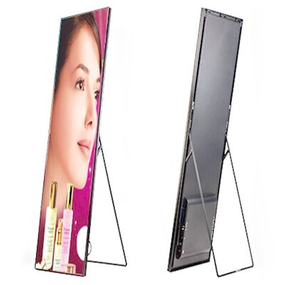 Nội thất P2.5 Led Poster Bảng quảng cáo màn hình hiển thị LED 4G Wifi USB Full Color