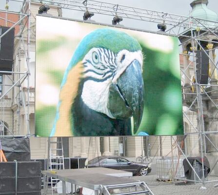 Indoor SMD2121 P5 Full Color Stage LED Die-Casting Aluminium Screen Thép Box LED Event Screen