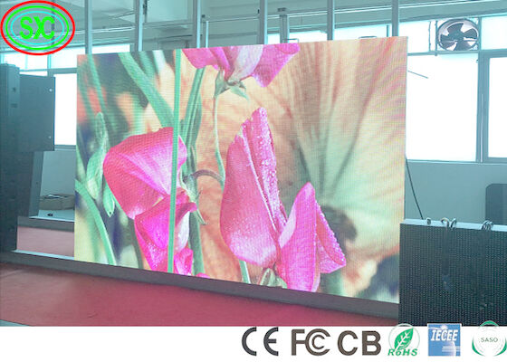 Thuê 1200nits P3.91 Indoor Full Color LED Display 450W màn hình hiển thị LED đầy màu