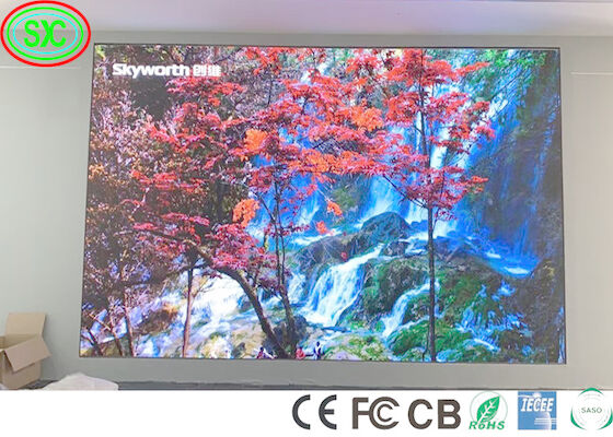 SABER SASO Indoor Full Color LED Display P2.5 Khả năng lập trình màn hình LED 6500cd/m2