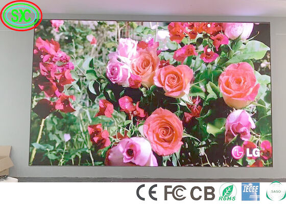 SABER SASO Indoor Full Color LED Display P2.5 Khả năng lập trình màn hình LED 6500cd/m2