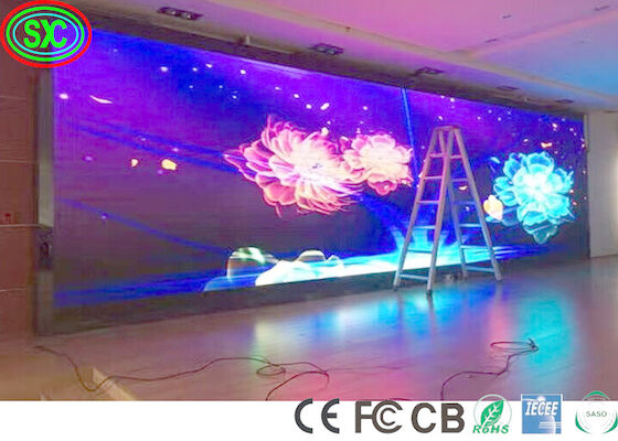 P4 trong nhà đầy đủ màu sắc hiển thị màn hình LED cung cấp bảng chỉ dẫn kỹ thuật số tường video và bảng điều khiển tường dẫn