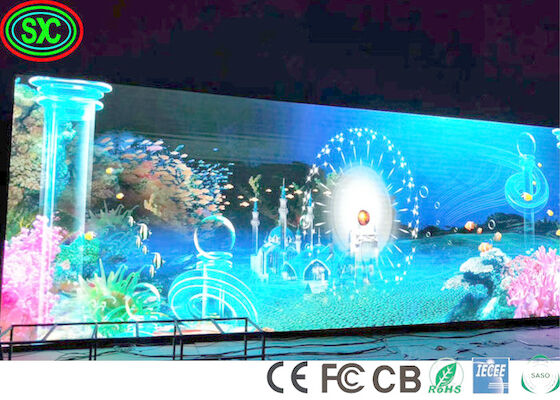 P4 IECEE SABER Indoor LED Video Screens SMD2121 IP31 Cho màn hình hiển thị LED đầy màu sắc