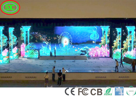 Sân khấu Màn hình LED SMD Tường video P3 Nền HD Quảng cáo Màn hình LED Bảng điều khiển trong nhà