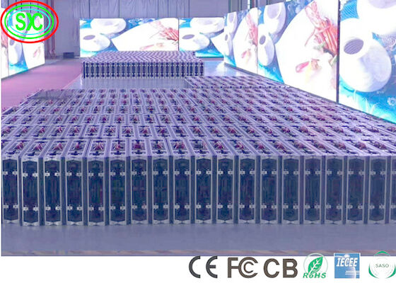P3 300W / M2 CB Indoor Full Color LED Display SMD2121 1R1G1B màn hình hiển thị LED đầy màu