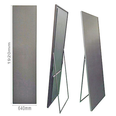 Nội thất P3 Đèn ảnh LED cầm tay màn hình màu đầy đủ với Die Catting Aluminium Cabinet