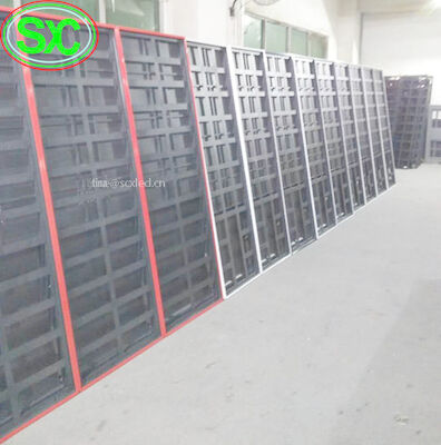 Nội thất P3 Đèn ảnh LED cầm tay màn hình màu đầy đủ với Die Catting Aluminium Cabinet