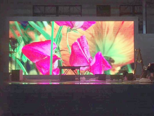 Màn hình nhôm RGB P2.5 7500cd / m2 màn hình LED quảng cáo trong nhà