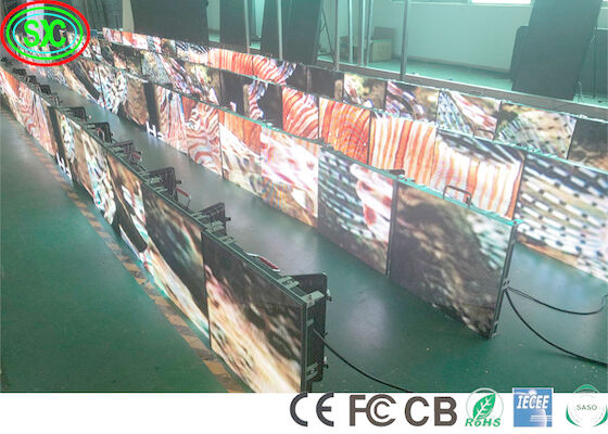 900cd/m2 SASO IECEE màn hình LED sân khấu P3.91 7056 Dots Stage LED Video Wall led màn hình nền sân khấu