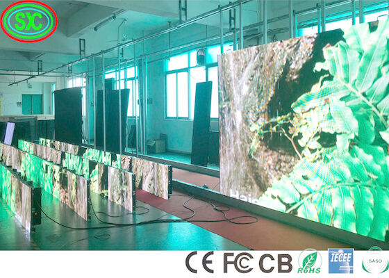 900cd/m2 SASO IECEE màn hình LED sân khấu P3.91 7056 Dots Stage LED Video Wall led màn hình nền sân khấu