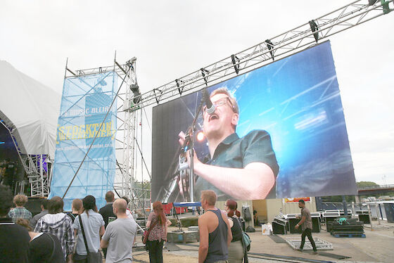 P4.81 Full Color Rental/Die-Casting Aluminum Cabinet Stage LED Display HD 1/13 Chế độ quét ngoài trời