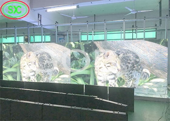 Màn hình nhôm RGB P2.5 7500cd / m2 màn hình LED quảng cáo trong nhà