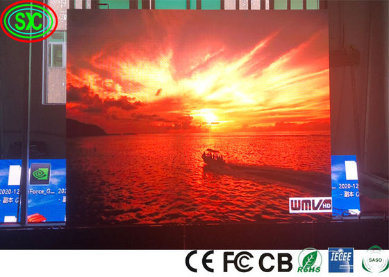 Indoor P3 Full Color Stage LED Display SMD2121 Vỏ sắt kín