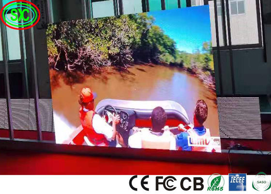 IP43 chống nước P3 Epistar Glue On Board Led Screen 192 * 192mm, 1500 Bit