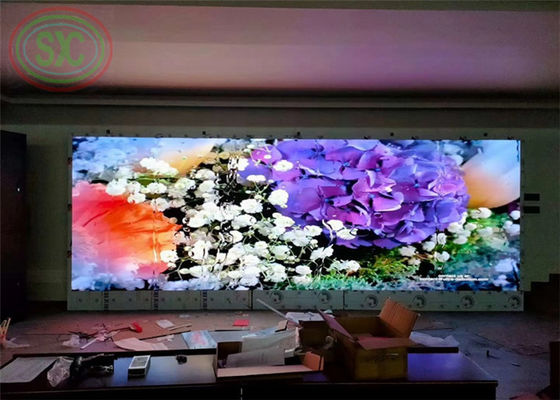 Tiêu thụ năng lượng thấp bên trong tường LED P3, P3.91, P4.81 màn hình LED cho các cuộc họp học thuật