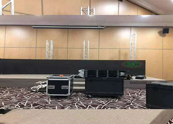Indoor SMD 3535 P4 HD Full Color Electronic Front Service Led Display Với Mô-đun Magnetic